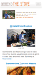 Mobile Screenshot of behindthestoveblog.com